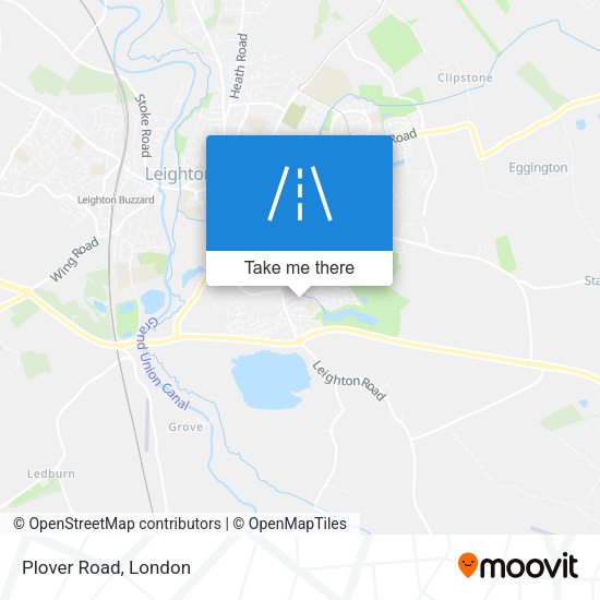 Plover Road map