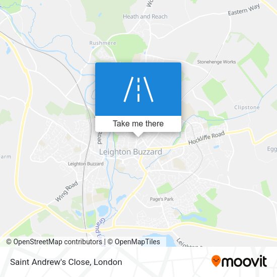 Saint Andrew's Close map