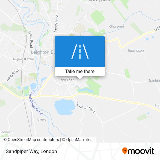 Sandpiper Way map