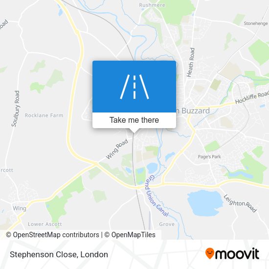 Stephenson Close map