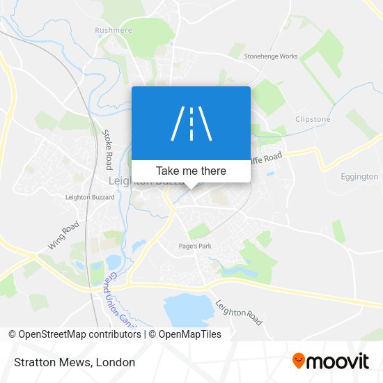 Stratton Mews map