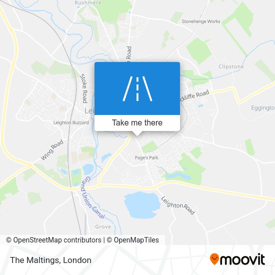 The Maltings map