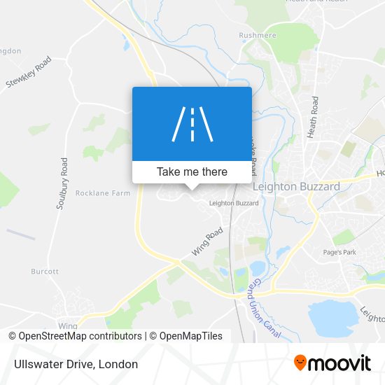 Ullswater Drive map