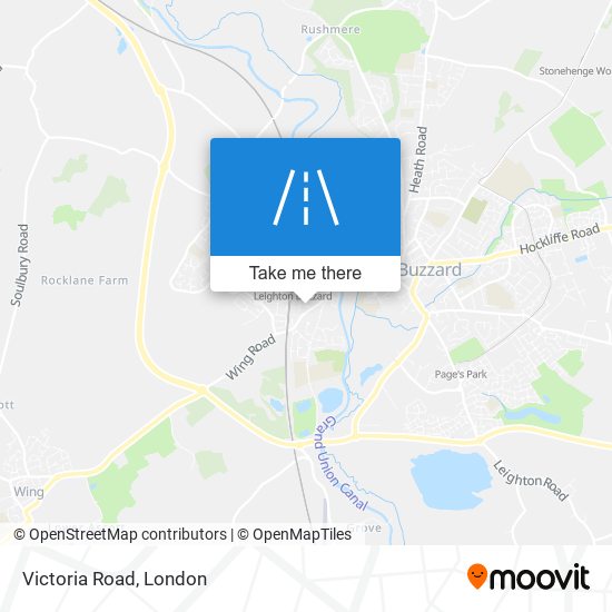 Victoria Road map