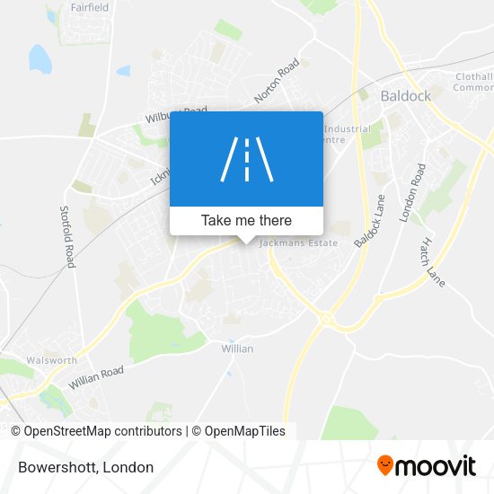 Bowershott map