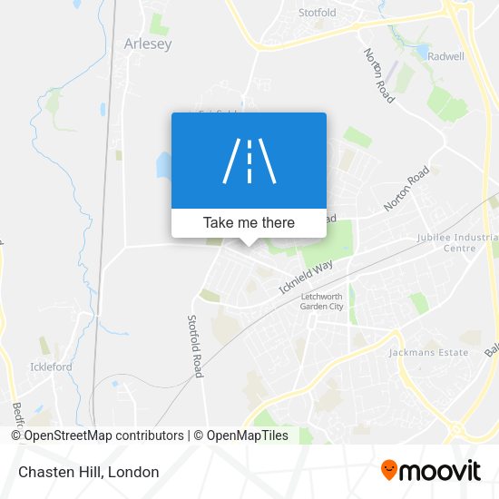 Chasten Hill map