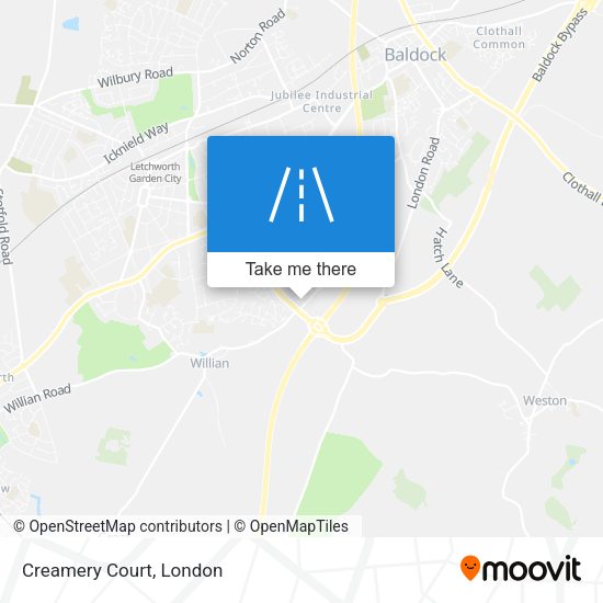 Creamery Court map