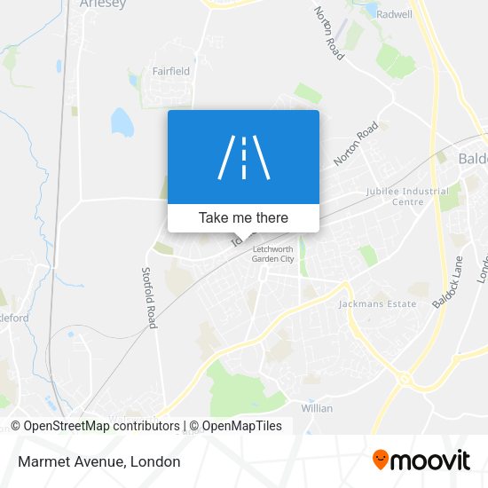 Marmet Avenue map
