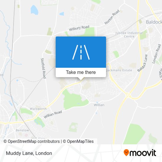 Muddy Lane map