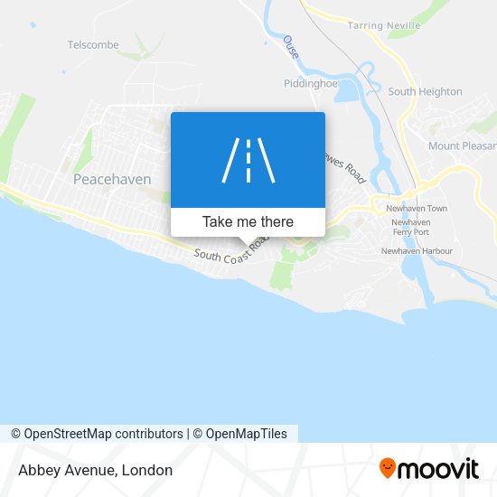 Abbey Avenue map