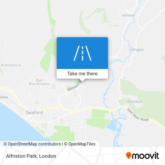 Alfriston Park map