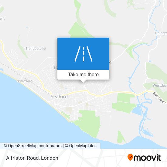 Alfriston Road map