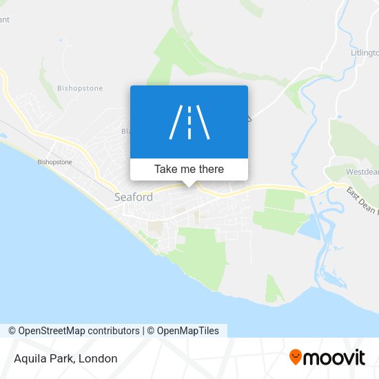 Aquila Park map