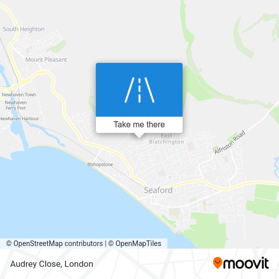 Audrey Close map
