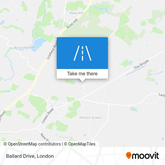 Ballard Drive map