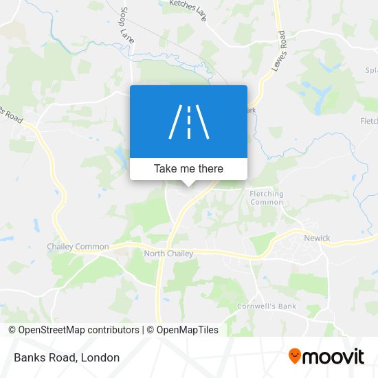 Banks Road map