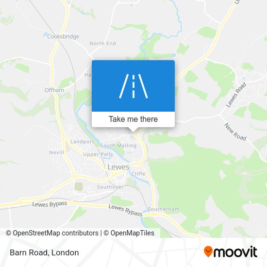 Barn Road map