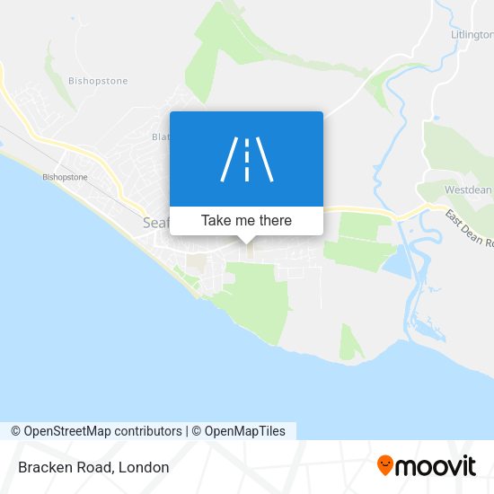 Bracken Road map