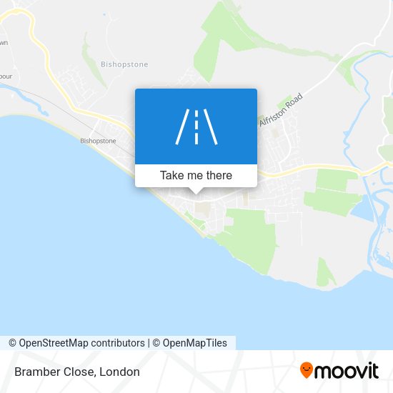 Bramber Close map