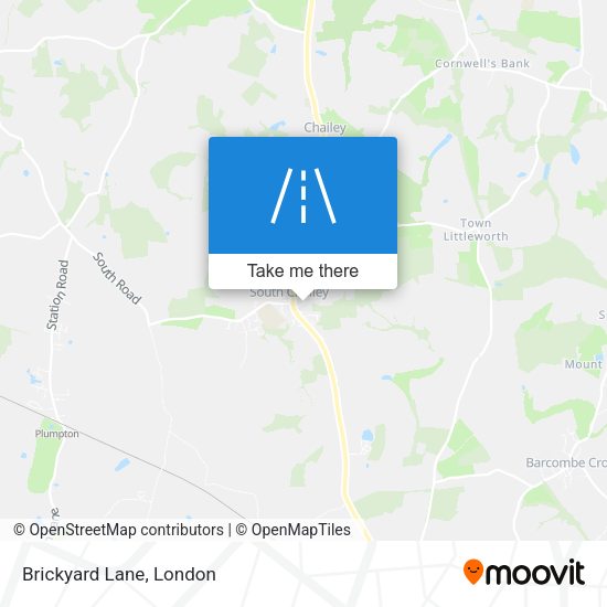 Brickyard Lane map