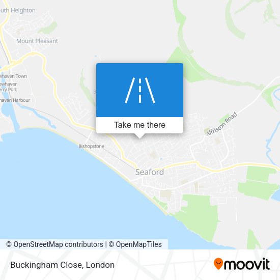 Buckingham Close map