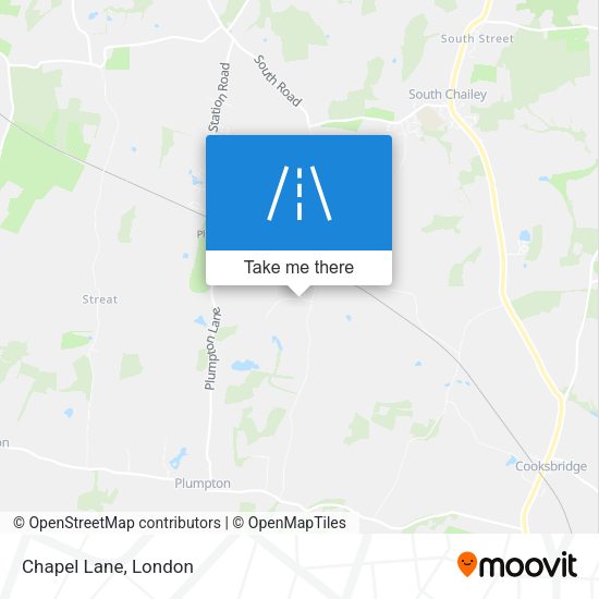 Chapel Lane map