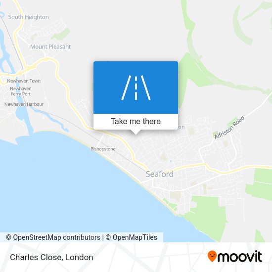 Charles Close map