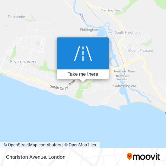 Charlston Avenue map