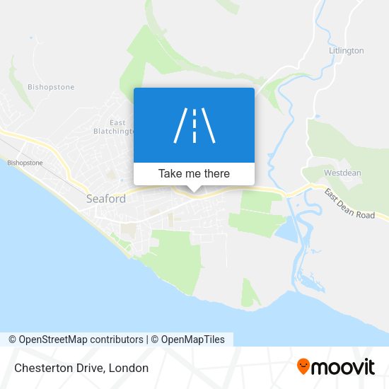 Chesterton Drive map