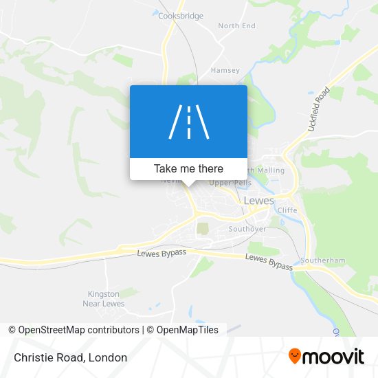 Christie Road map