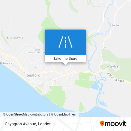 Chyngton Avenue map