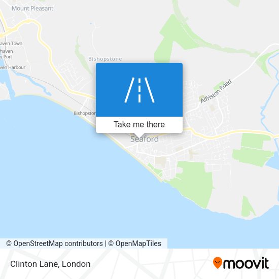 Clinton Lane map