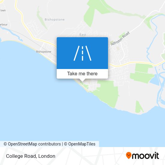 College Road map