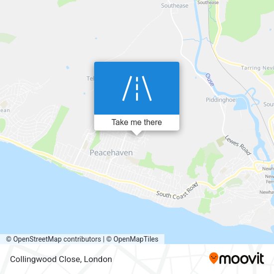 Collingwood Close map