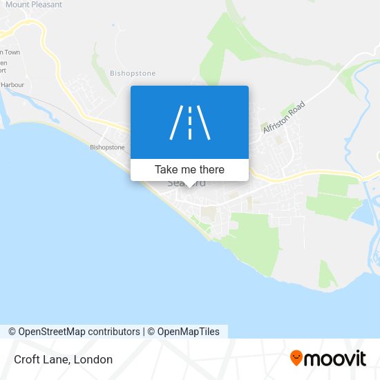Croft Lane map