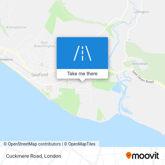 Cuckmere Road map