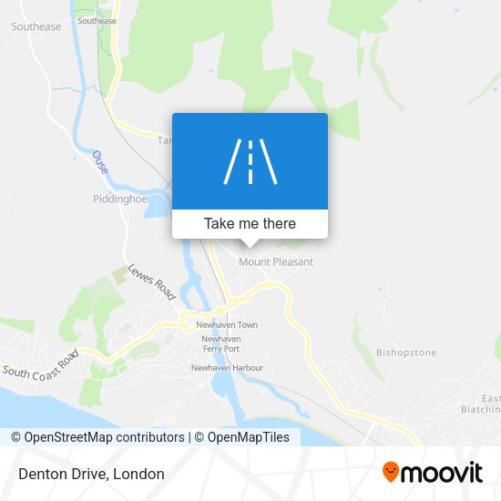 Denton Drive map