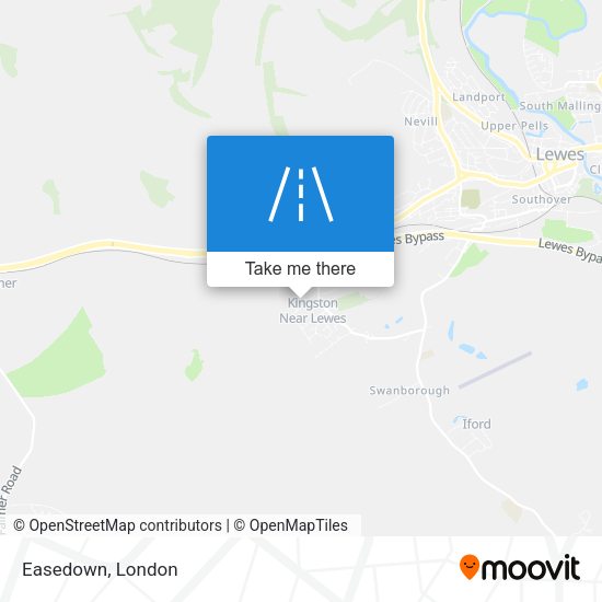 Easedown map