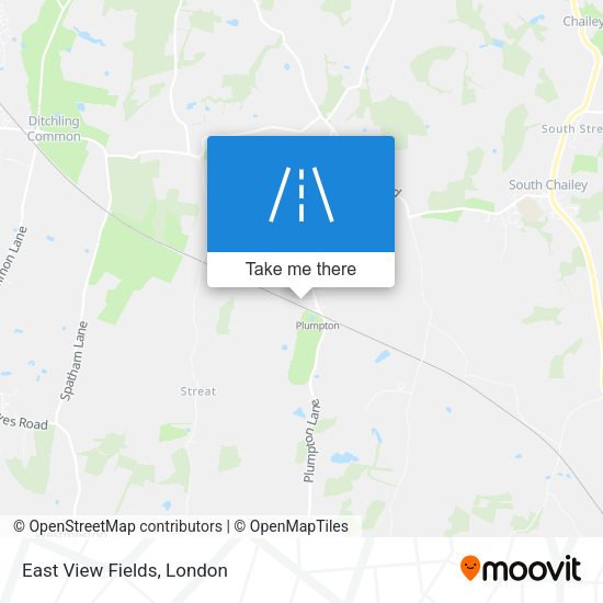 East View Fields map