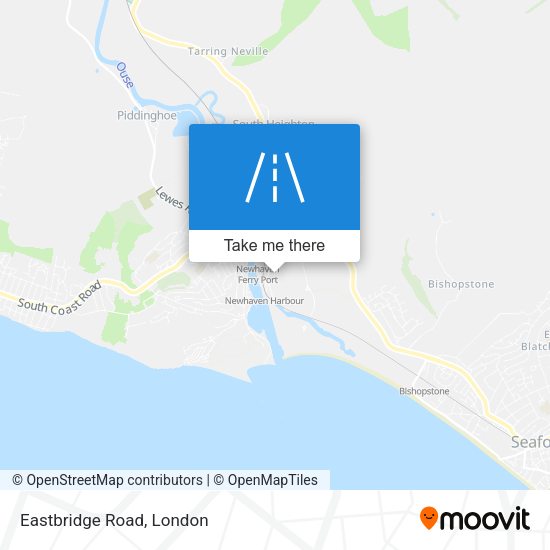Eastbridge Road map
