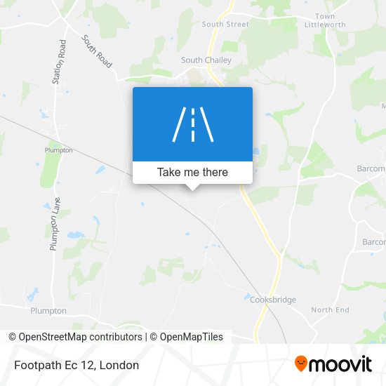 Footpath Ec 12 map