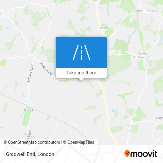 Gradwell End map