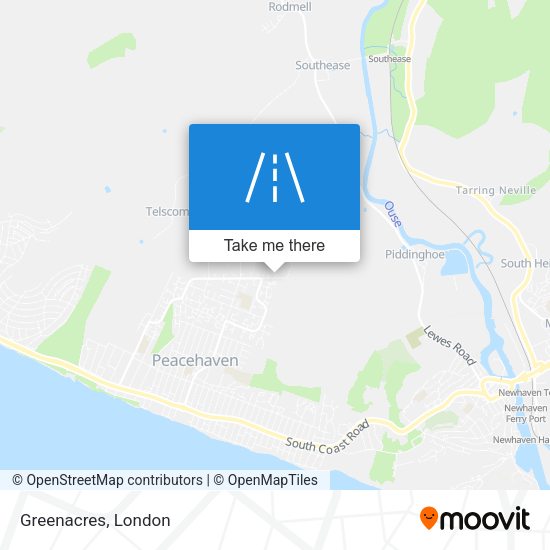 Greenacres map
