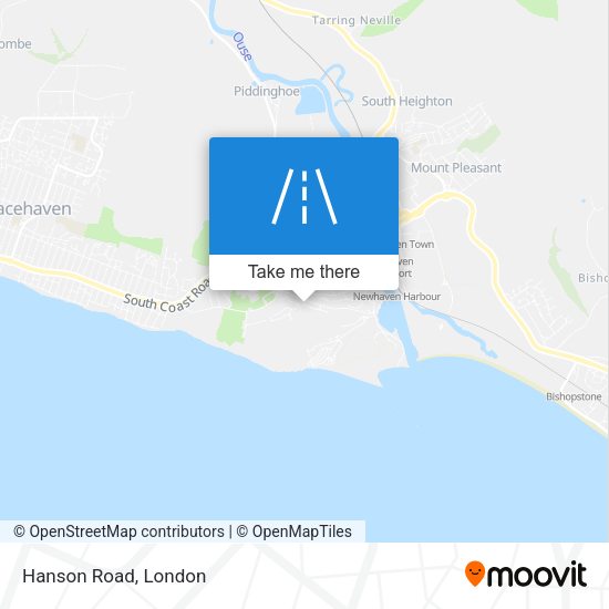 Hanson Road map
