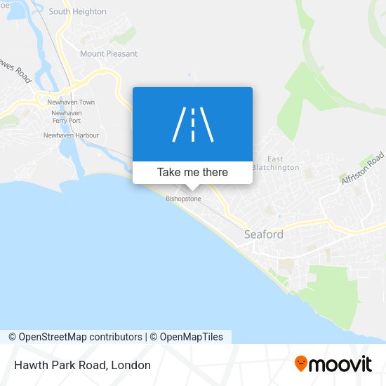 Hawth Park Road map