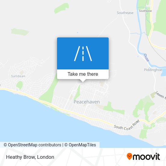 Heathy Brow map