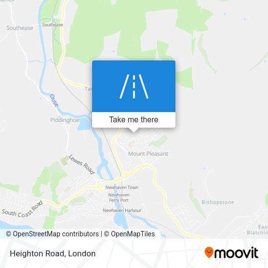 Heighton Road map