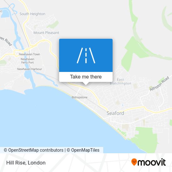 Hill Rise map
