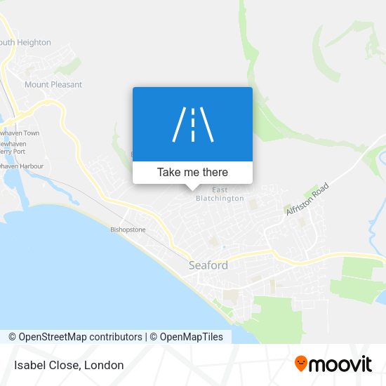 Isabel Close map
