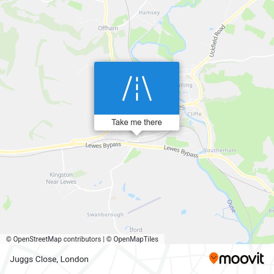 Juggs Close map